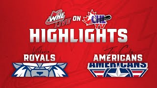 Victoria Royals at Tri-City Americans 01/11 | WHL Highlights 2024-25