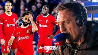 'It's probably gone' ❌ | Neville discusses Liverpool's title chances