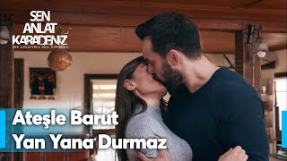 Ferhat ve Hazan'ın ilk öpüşmesi | Sen Anlat Karadeniz 63. Bölüm