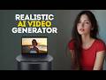 Most Realistic Free AI Video Generator : 8 Videography Technique