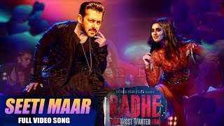 Seeti Maar Video Song - Salman Khan, Disha Patani, Radhe Movie Song