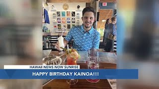 Happy Birthday to our Sunrise Producer, Kainoa!