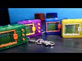 digimon 20th wave 2 digivice unboxing green orange yellow gray