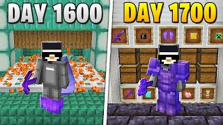 I Survived 1,700 Days in HARDCORE Minecraft...
