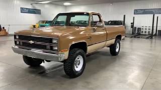 SOLD!!!!    1984 CHEVROLET K20 SCOTTSDALE FROM PACIFIC NW.  CLEAN, ORIGINAL TRUCK.  DIESEL!