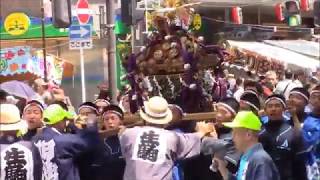 諏訪神社例大祭連合渡御・日の出町 令和元年(2019)5月26日