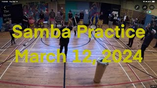 Samba practice March 12, 2024