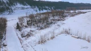 Mckinnon Flats in January #nature #alberta #canada #birds #wildlife #naturephotography #river #wild