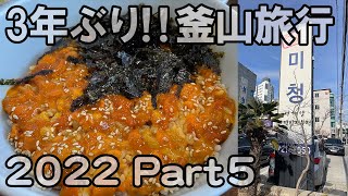 3年ぶり!!釜山旅行2022PART5