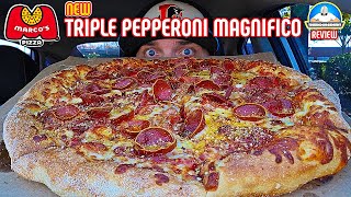 Marco's Pizza® Triple Pepperoni Magnifico Pizza Review! 🍕 | Best Chain Pizza? | theendorsement