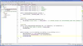 Insert values to SQLite Database table using Android
