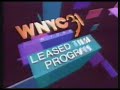 WNYC New York Leased Time Program / Rai America logo (May 11, 1994)