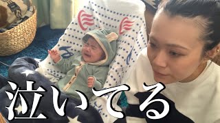 【主婦VLOG】生後3ヶ月/メンタルリープ/ぐずり期/赤ちゃんと母のリアル/ルーティン/専業主婦