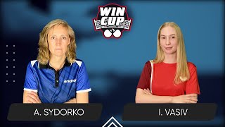 10:30 Anzhela Sydorko - Iryna Vasiv 23.02.2025 |  WINCUP Women Professional Table 1