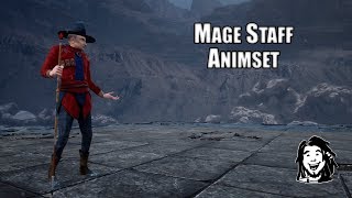 Mage Staff Animset