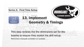 Section A.13 - Implement Geometry & Timings