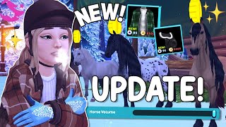 NEW HORSE COAT COLORS!! REDEEM CODE, NEW SETS, WINTER TOKENS \u0026 MORE!! STAR STABLE UPDATE!!