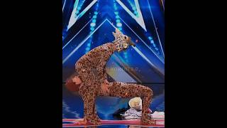 America's Got Talent giraffe 🦒 Magic 😱 talent or AGT show#shortvideo