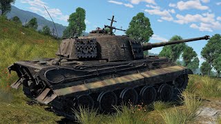 War Thunder: Germany - Tiger II (H) and Jagdtiger Gameplay [1440p 60FPS]