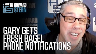 Gary Gets Phone Alerts for Hot Bagels