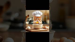 Make tiramisu sweeter💕💕Cat Kitchen \u0026 cooking