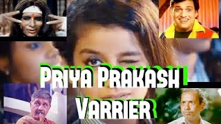 Priya Prakash vs Celebrities funny Reactions | Govinda  | Amitabh Bachchan|