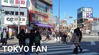 【4K】Walking in Tokyo Japan Shin-Okubo (Feb. 2022) | A city where you can enjoy Korean culture