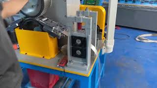 rotary punching machine with roll forming machine