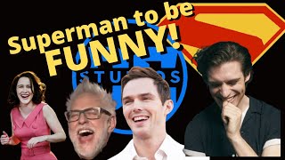 Superman actor describes the film as FUNNY!