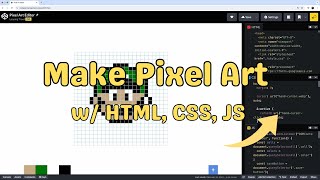 How to Make a Pixel Art Editor with HTML, CSS, and JavaScript
