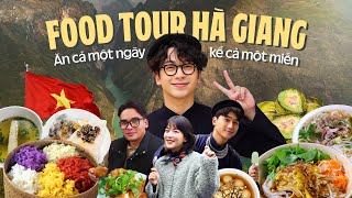 24H FOOD TOUR HÀ GIANG // Ăn cả một ngày, kể cả một miền #ninhtravel