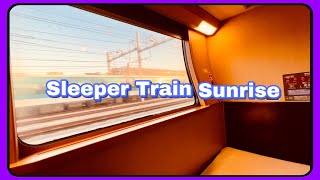 Cheap private rooms on Japanese sleeper trains Sunrise.Traveling alone while sleeping