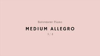 Ballet Music - Medium Allegro I (3/4)