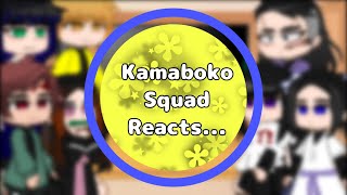 Kamaboko squad reacts to eachother // tanjiro