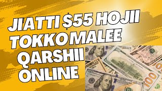 Hojii Online otoo homaa hin hoojjane ji'atti $55  nuuf argamsiisu