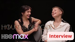 Interview with Olivia Cooke and Emma D’Arcy | House of the Dragon | HBO max | 2022