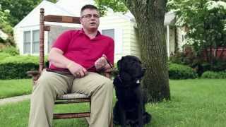 Brian's Story: How a blind veteran's guide dog changed his life