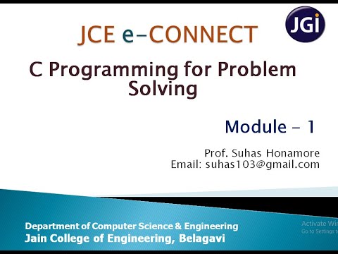 C Programming Class 1 Youtube