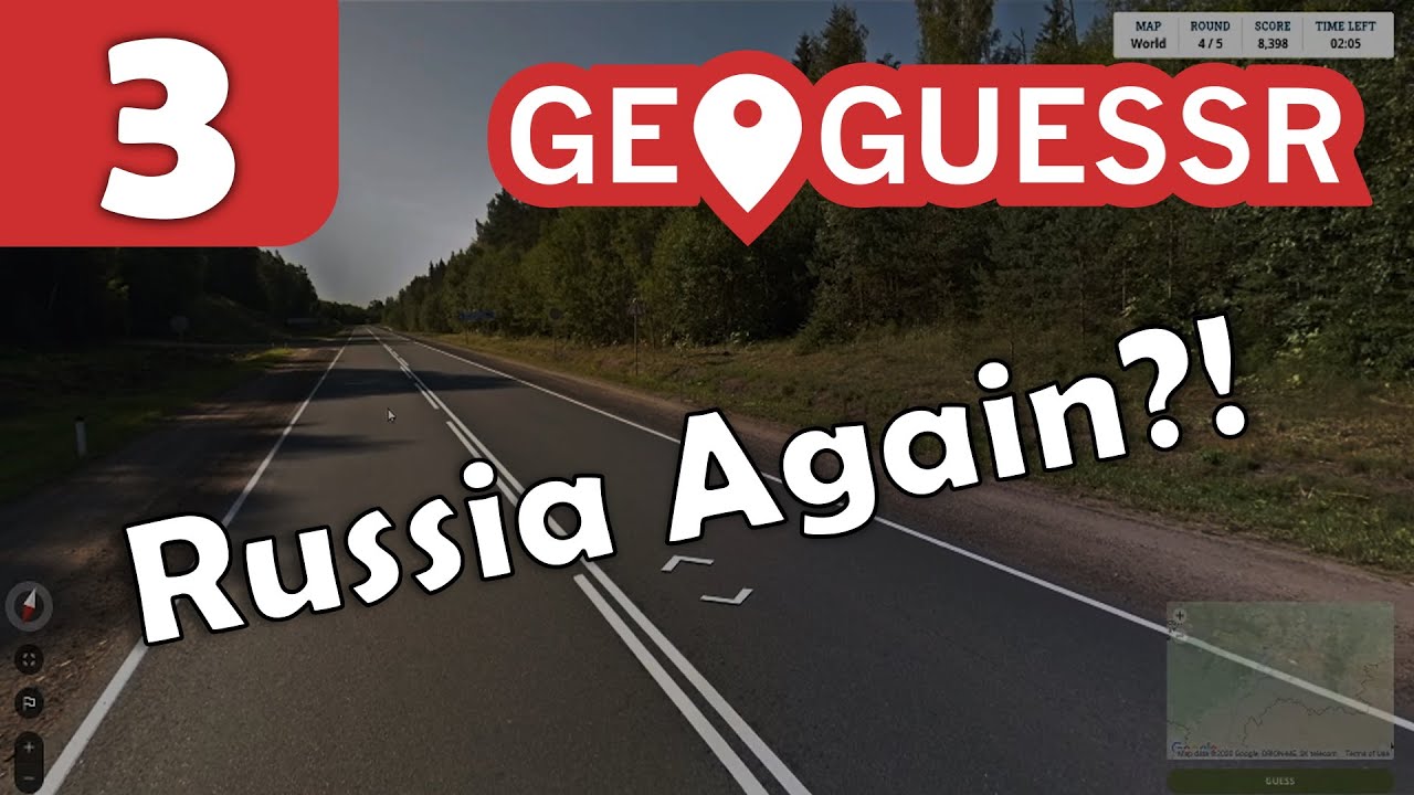 Russia Again?! - Geoguessr World #3 - 3 Minutes Per Round - YouTube