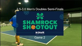 Semi-Finals Match: 2.5-3.0 Men's at 2024 In-Shape's Shamrock Shootout - Game 2