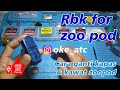 Cara ganti kapas & kawat zoopod. Rbk for zoo pod