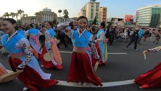 2018南瀛國際民俗藝術節 新營區 踩街活動 | 韓國| 巴拿馬 中巴文化中心中山學校民俗舞蹈團| 印尼群島 卡都里斯提瓦舞團