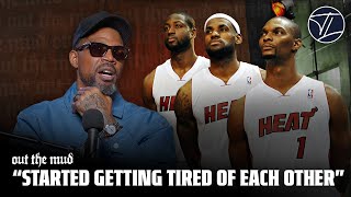 Udonis Haslem opens up what it was really like with the Miami Heat Big three 👀