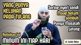 Tips mudah masa tua tulang tetap kuat, jantung sehat coba rutinkan -dr Zaidul Akbar