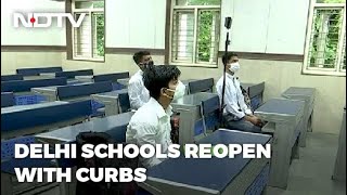 School Reopening: Open Windows, Limited Seating As Delhi Schools Reopen For Classes 9 To 12