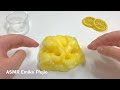 【asmr】🍋レモンピール入りジャムスライム🥄【音フェチ】레몬 잼 슬라임 lemon marmalade slime no talking asmr