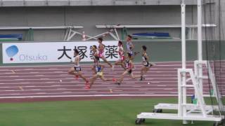 20160731岡山インターハイ男子800m準決勝1組