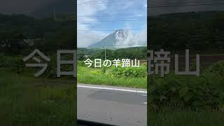 今日の羊蹄山