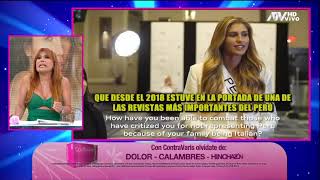 Alessia Rovegno en entrevista de Miss Universo: \