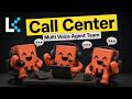 Build a Multi Voice Agent Team | LiveKit + UI AI Call Center